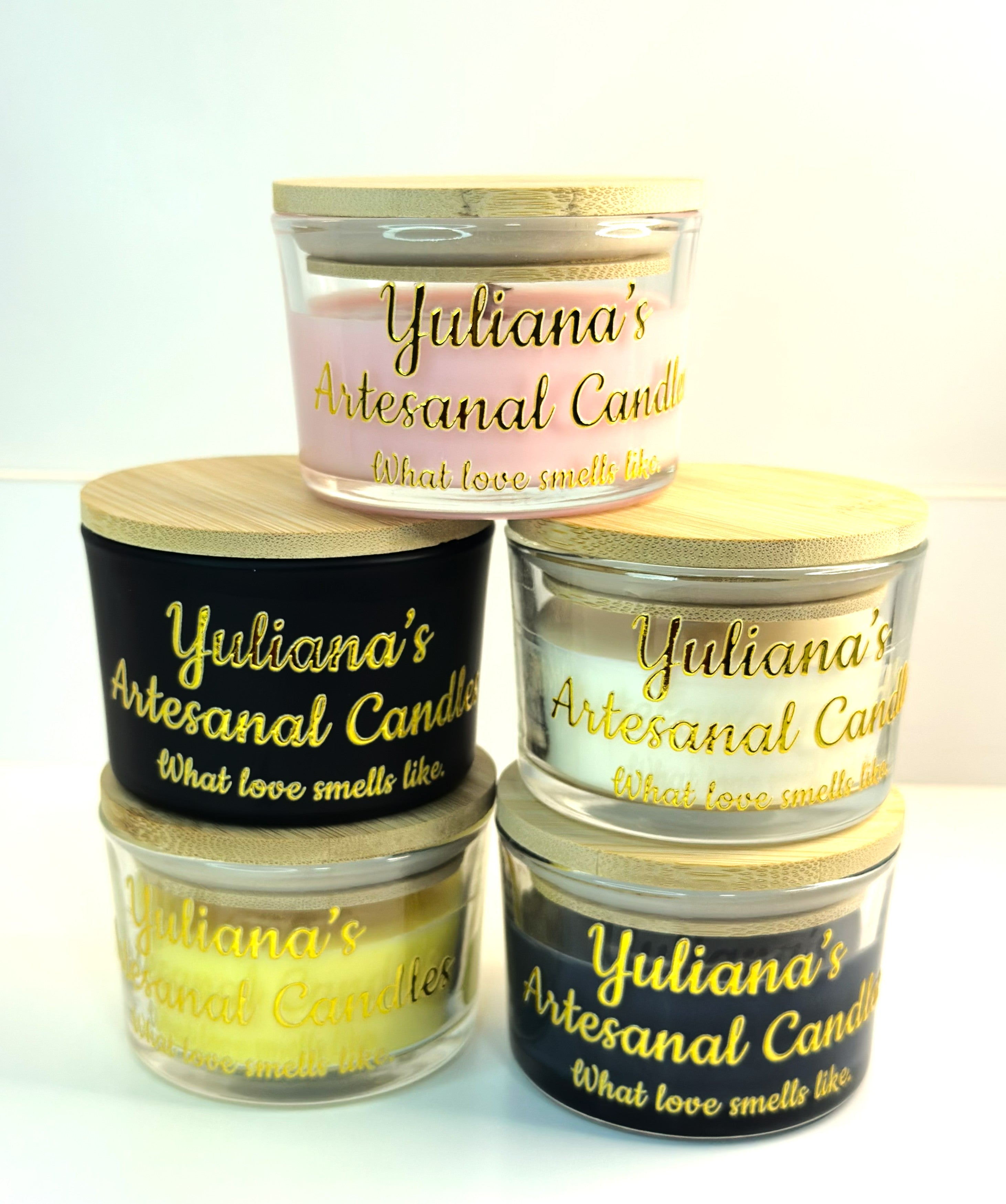 Glass Candles 4oz